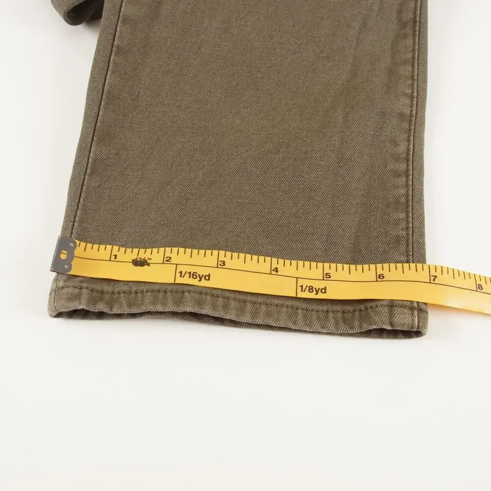 Adriano Goldschmied AG Kurabo Selvage Tellis Modern Slim Brown Jeans 32 x 34